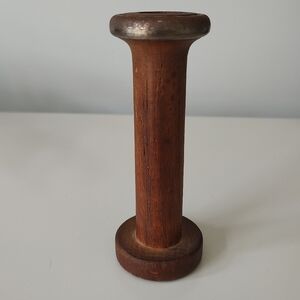 VTG Industrial Textile Mill Bobbin Primitive Decor